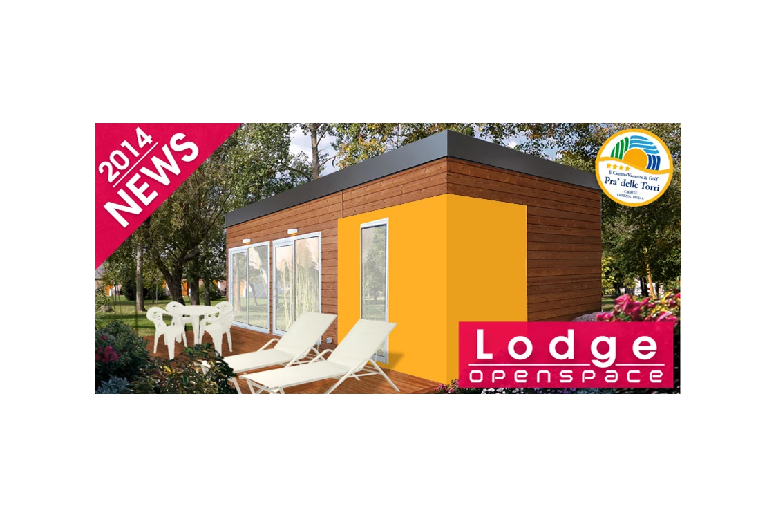 Glampingunterkunft: Lodge Openspace A auf Centro Vacanze Pra`delle Torri